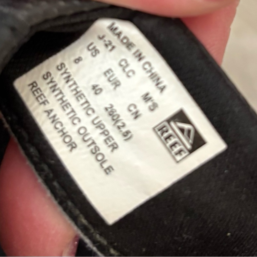 Reef size 8 Men’s flip flops - Picture 3 of 3